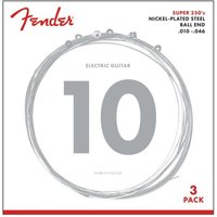 Fender Super 250s 10-46 3 Pack