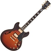 Yamaha SA2200 Semi Acoustic Brown Sunburst