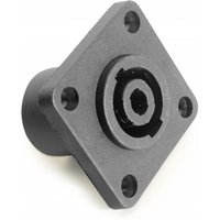 Stagg Male Panelmount Speaker Socket Black