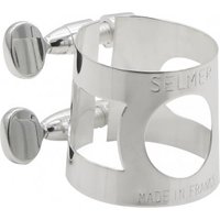 Selmer Paris Bass Clarinet Ligature Silver Plate