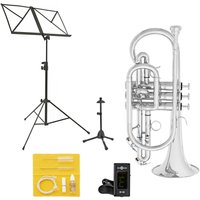 Elkhart 100CRS Schüler-Horn Paket Silber