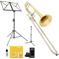 Bach TB502B Student Bb/F Trombone Package Medium/Large Bore