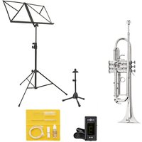 Besson BE110 New Standard Trumpet Package Silver Plated