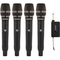 SubZero VOXLINK-Compact Quad Handheld Wireless Microphone System