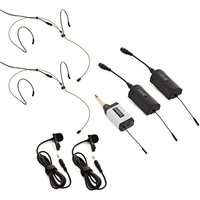 SubZero VOXLINK-Compact Dual Lav/Headset Wireless Microphone System