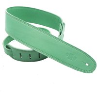 DSL GLG25 Triple Ply Garment Leather 2.5" Guitar Strap Jade