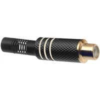 Stagg Female RCA Plug Black/White