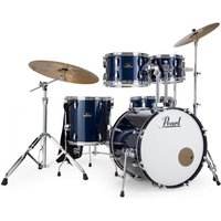 Pearl Roadshow 5pc Fusion Drum Kit w/3 Sabian Cymbals Royal Blue