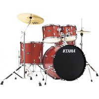Tama Stagestar 22" 5pc Drum Kit w/Meinl Cymbals Red Sparkle