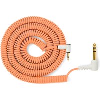 MyVolts Candycords 3.5mm to 6.35mm Angled Coil Cable 100cm Sunset