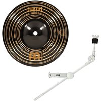 Meinl 8" Classics Custom Dark Splash & Gear4music Grabber Arm