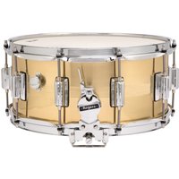 Rogers Dyna-Sonic 7 Line 14 x 6.5 Natural Brass Snare Drum