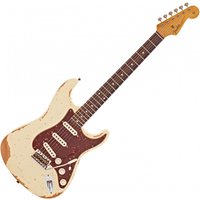 Fender Custom Shop 62 Stratocaster Heavy Relic RW Vintage White #R133544