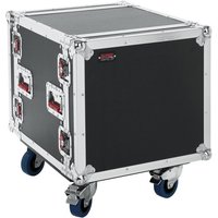 Gator G-TOUR 10U CAST Standard Audio Road Rack Case with Casters