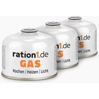ration1de 14% Rabatt auf ration1 Gaskartuschen 3 x 230g Ideal für Outdoor und Camping
