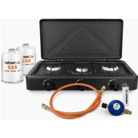 ration1de Genießen Sie 11% Rabatt auf 3flammigen CampingGaskocher mit Zubehör