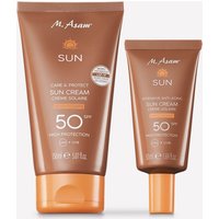 Crème Solaire Visage Anti-Âge SPF 50 & Crème Solaire Corps SPF 50
