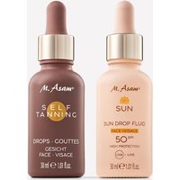 Sérum Solaire Visage SPF 50 & Self Tanning Drops Autobronzant