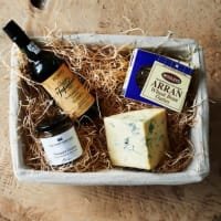 The Courtyard Dairy Stichelton and Port Hamper listed by Real Food Hub