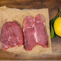 Gazegill Organics Organic Rose Veal Escalopes listed by Real Food Hub