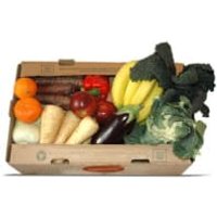Medium Organic Fruit And Vegetable Box Medium Organic Fruit And Vegetable Box