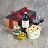 Nibbles And Red Wine Hamper Nibbles And Red Wine Hamper
