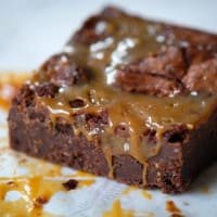 The Yummy Yank Sea Salted Caramel Brownie listed by Real Food Hub