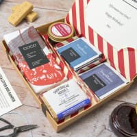 Letter Box Hamper Afternoon Tea Hamper - with British grown Tea listed by Real Food Hub