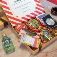Letter Box Hamper Best of British Letter Box Hamper - with Gin listed by Real Food Hub