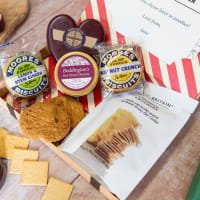 Letter Box Hamper Cheese And Biscuits Letter Box Hamper listed by Real Food Hub