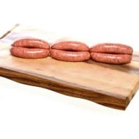 The Buffalo Farm Scotch Beef Steak Sausages listed by Real Food Hub