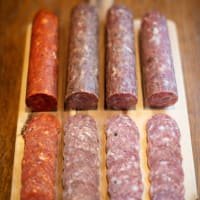 Marsh Pig The 'Whole' Schbang Salami And Chorizo Charcuterie Board listed by Real Food Hub