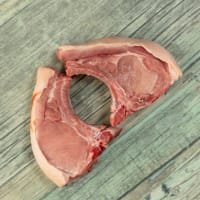 Bramblebee Farm Gloucester Old Spot Pork Chops on the Bone listed by Real Food Hub