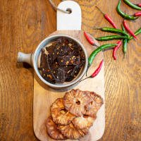Marsh Pig Chilli Beef Jerky listed by Real Food Hub