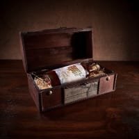 Pirate's Grog Rum Pirate's Grog Spiced Rum Gift Chest listed by Real Food Hub