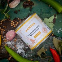 Seasoned Pioneers Harissa Spice Mix Tin listed by Real Food Hub