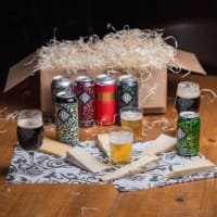 The Courtyard Dairy Home Cheese And Beer Tasting Pack listed by Real Food Hub
