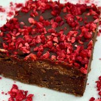 The Yummy Yank Raspberry Brownie listed by Real Food Hub