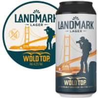 The Wold Top Brewery Landmark Lager 12x440mls listed by Real Food Hub