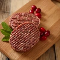 Willo Game Venison And Cranberry Burgers - Gluten Free listed by Real Food Hub