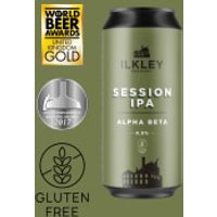 The Ilkley Brewery Co 12 x 440ml Cans Alpha Beta (Craft IPA) listed by Real Food Hub