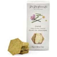 Fratelli Camisa Fine Cheese Co. Chive And Extra Virgin Olive Crackers listed by Real Food Hub