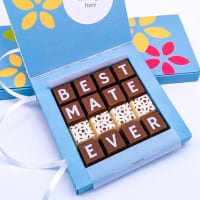 Cocoapod Chocolate Square Best Mate Box of Chocolates listed by Real Food Hub