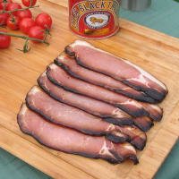 Free Range Black Treacle Back Bacon Free Range Black Treacle Back Bacon listed by Real Food Hub