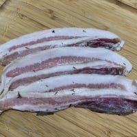 Free Range Pork Guanciale (Cured Pork Cheeks) Free Range Pork Guanciale (Cured Pork Cheeks) listed by Real Food Hub