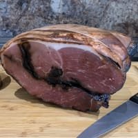 Free Range Pork Black Treacle Gammon Free Range Pork Black Treacle Gammon listed by Real Food Hub