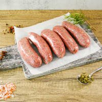 Wild Venison Sausages Wild Venison Sausages - Classic or Cranberry listed by Real Food Hub