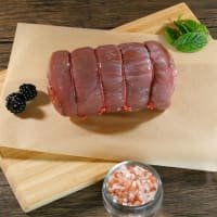 Real Food Hub Wild Venison Medallions Stuffed with Venison and Cranberry Meat listed by Real Food Hub