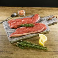 Jersey Rose Veal Escalopes Jersey Rose Veal Escalopes listed by Real Food Hub