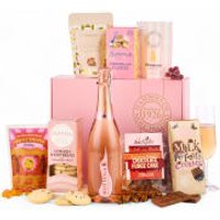 Spicers of Hythe Luxury Rose Prosecco Hamper listed by Real Food Hub